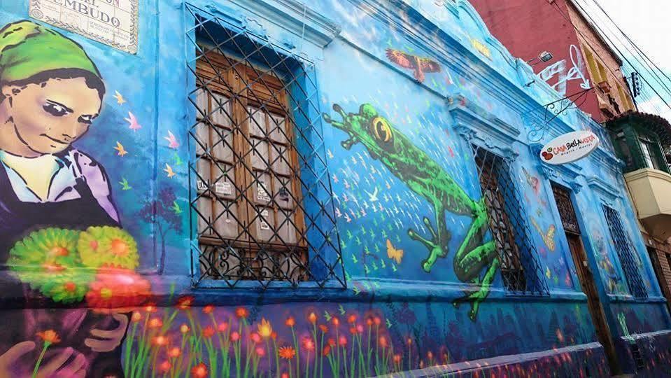 Casa Bellavista Hostel โบโกตา ภายนอก รูปภาพ